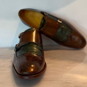 Undandy “48 Rep Butler” Double Monk Strap Shoes – Men’s Size 11 / EU 44